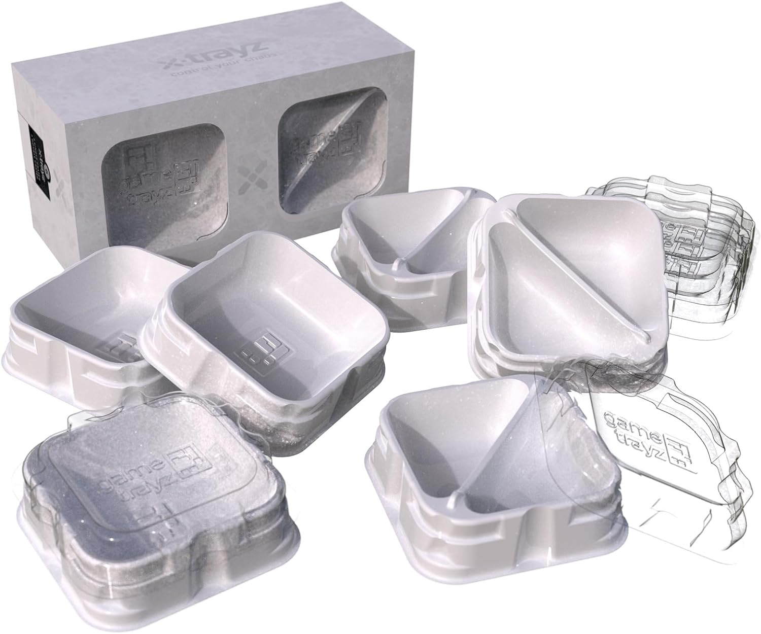 X - Trayz Game Storage Trays - WiredVillage Games - Wiredvillage Games